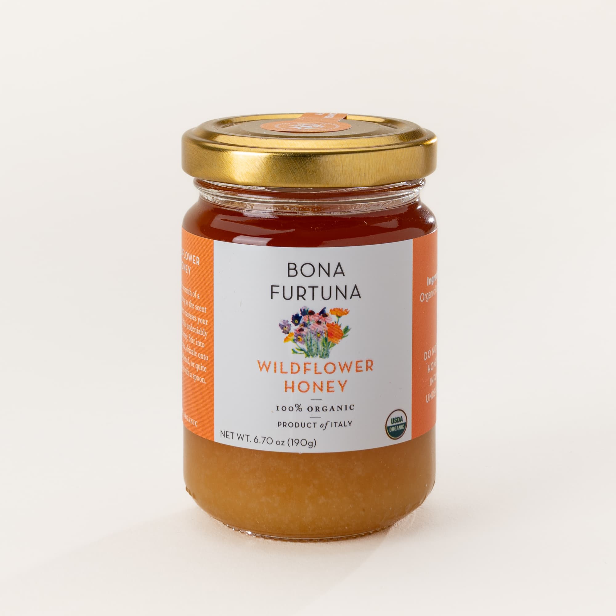 Wildflower Organic Sicilian Honey