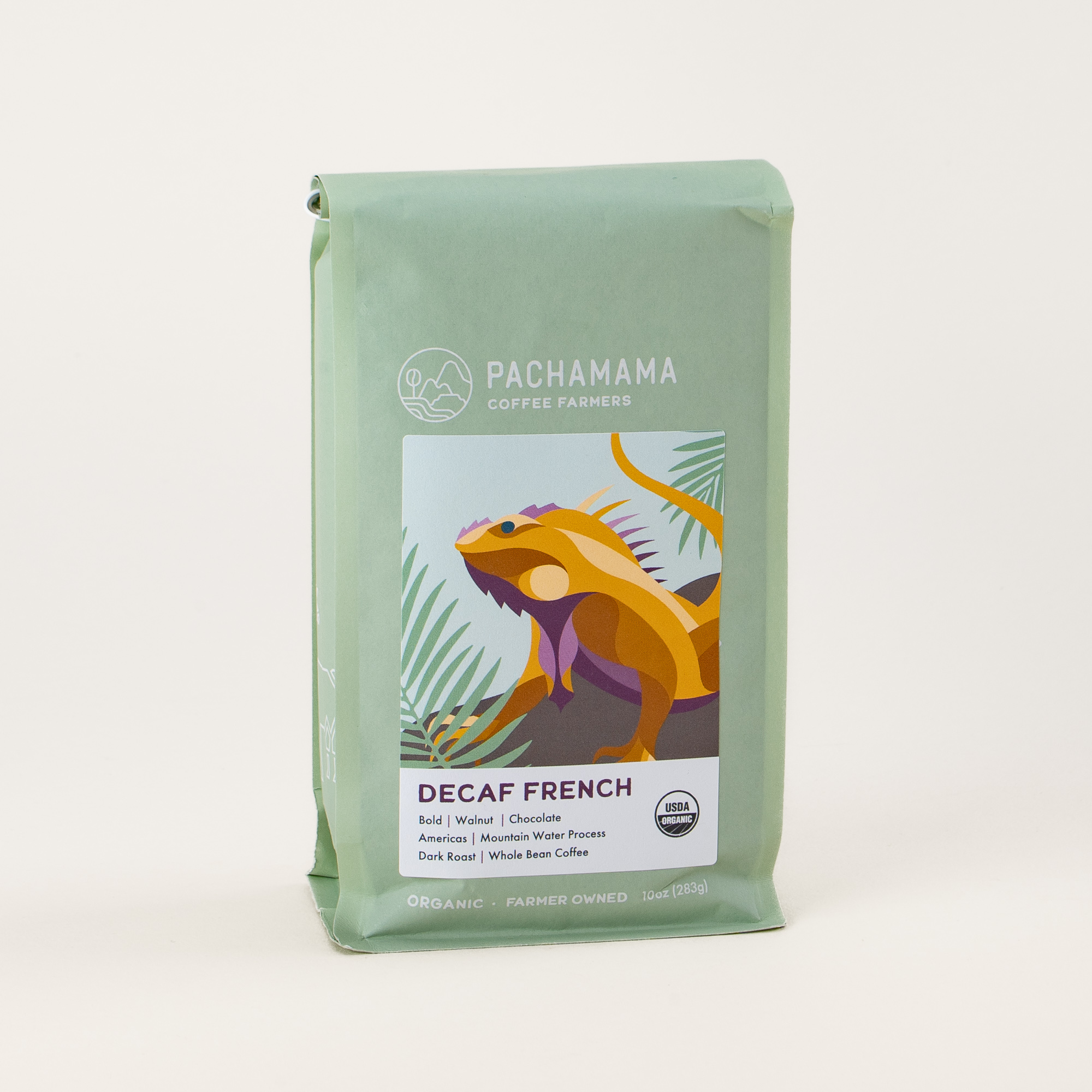Decaffeinated French Roast Organic Whole Bean Coffee