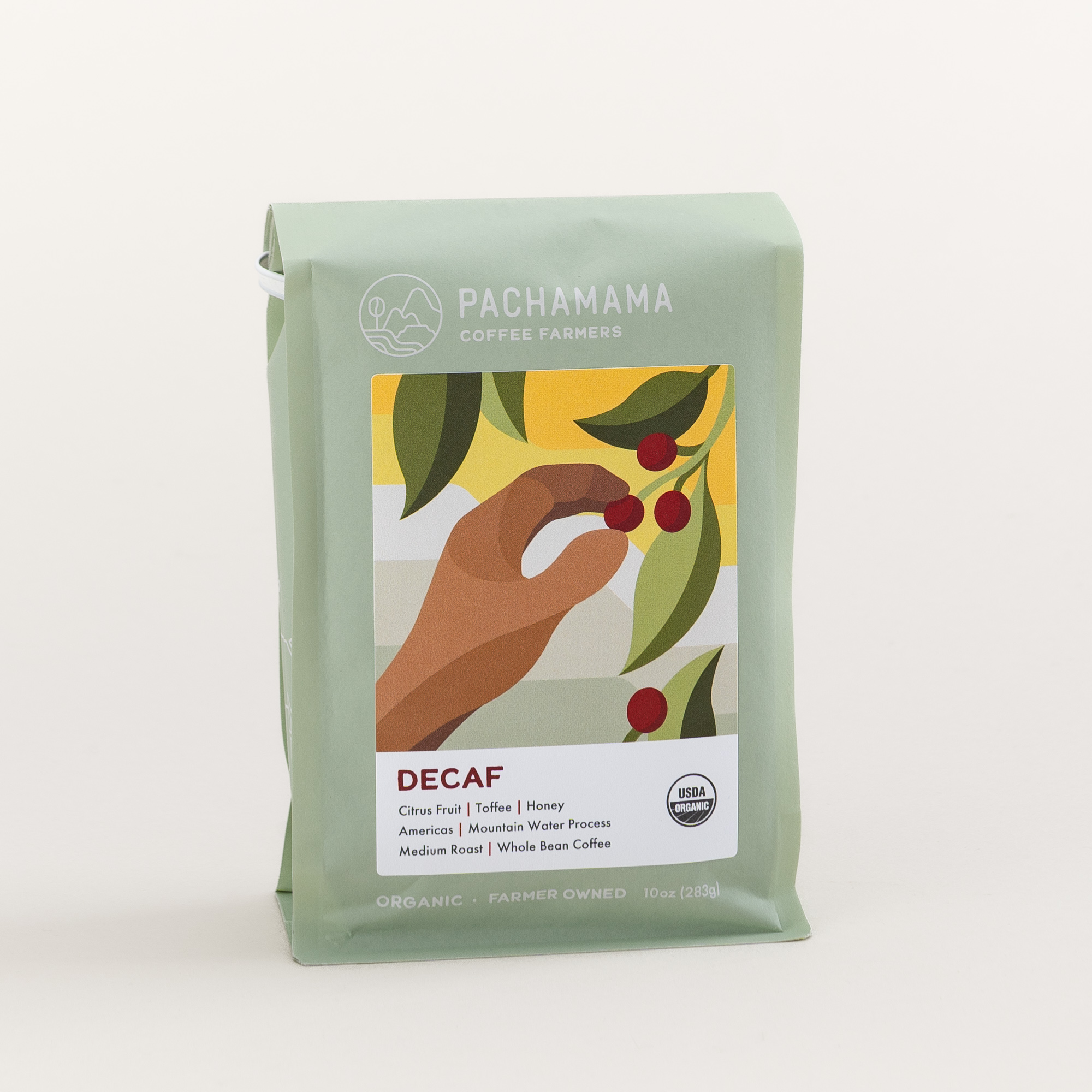 Decaffeinated Medium Roast Organic Whole Bean Coffee