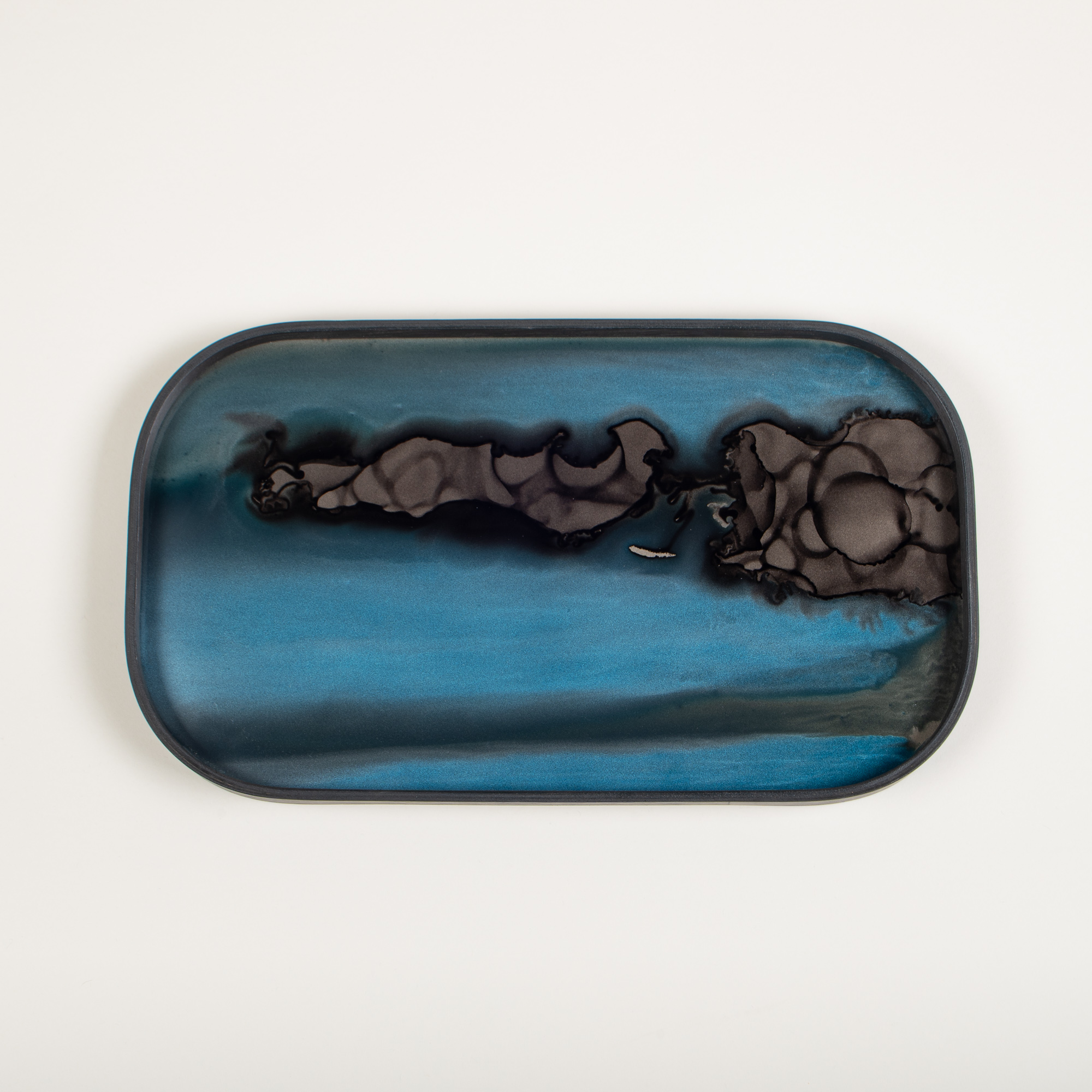Ebru Serving Tray