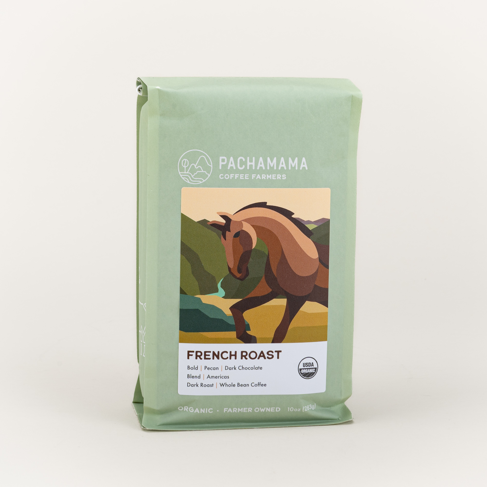 French Roast Organic Whole Bean Coffee