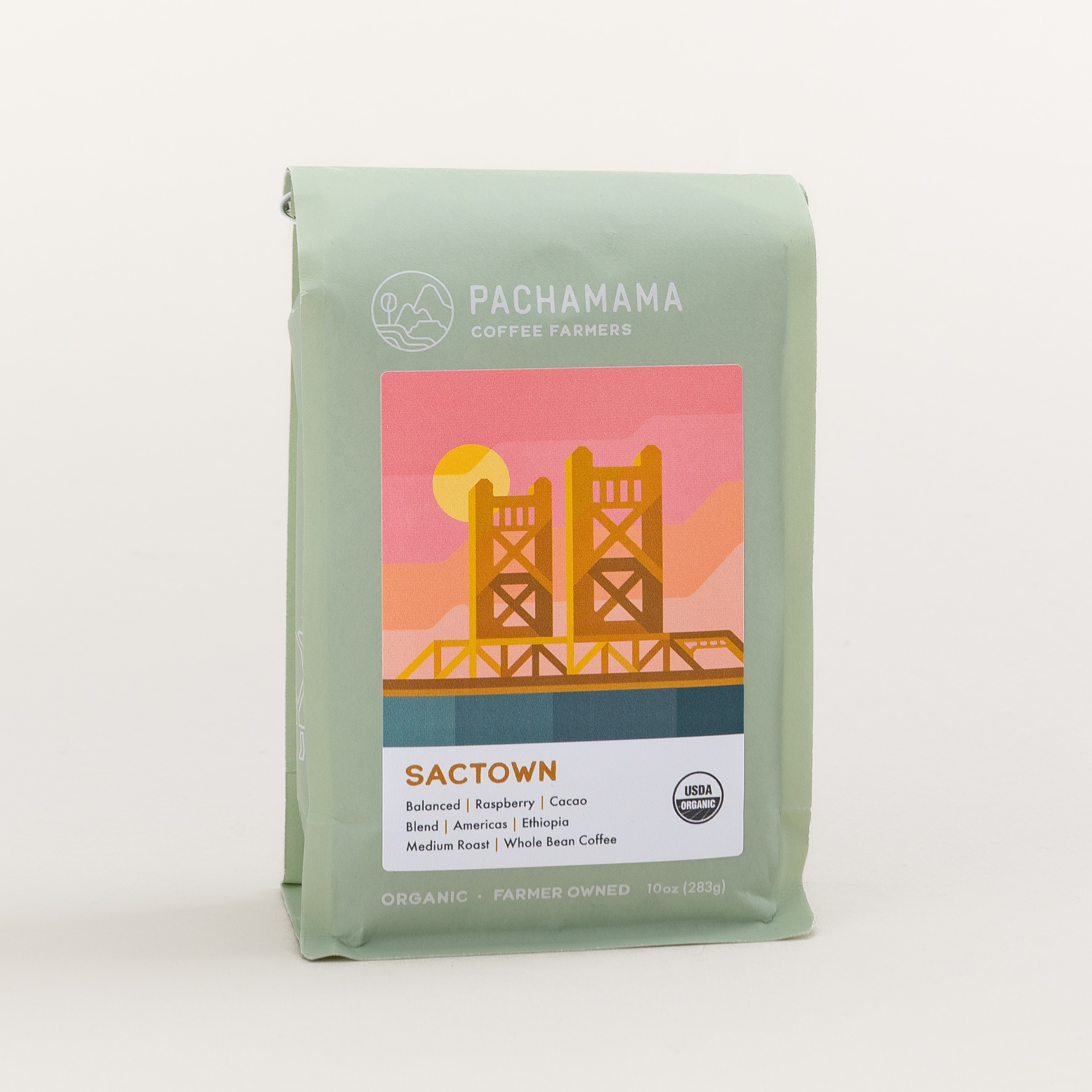 Sactown Blend Organic Whole Bean Coffee