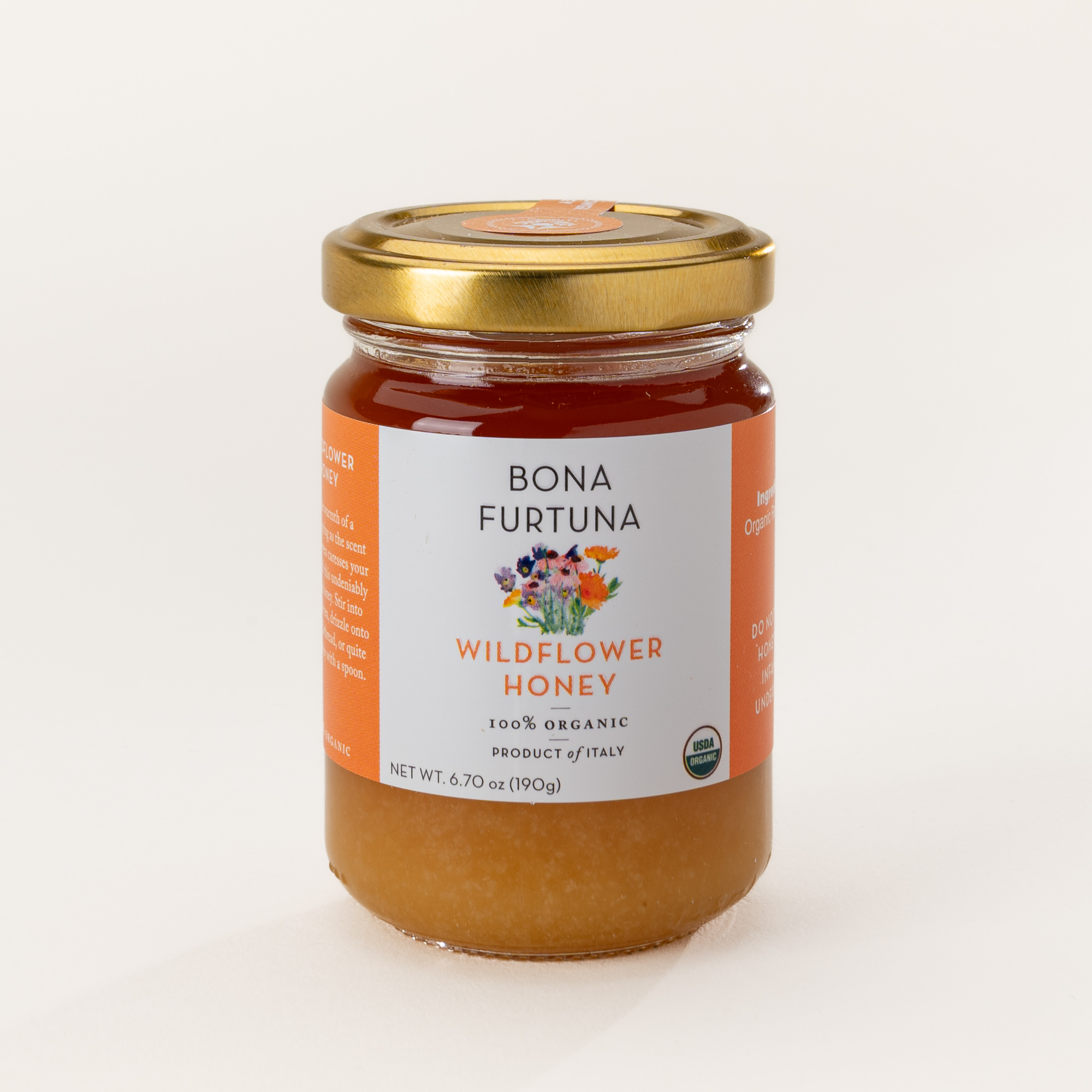 Wildflower Organic Sicilian Honey